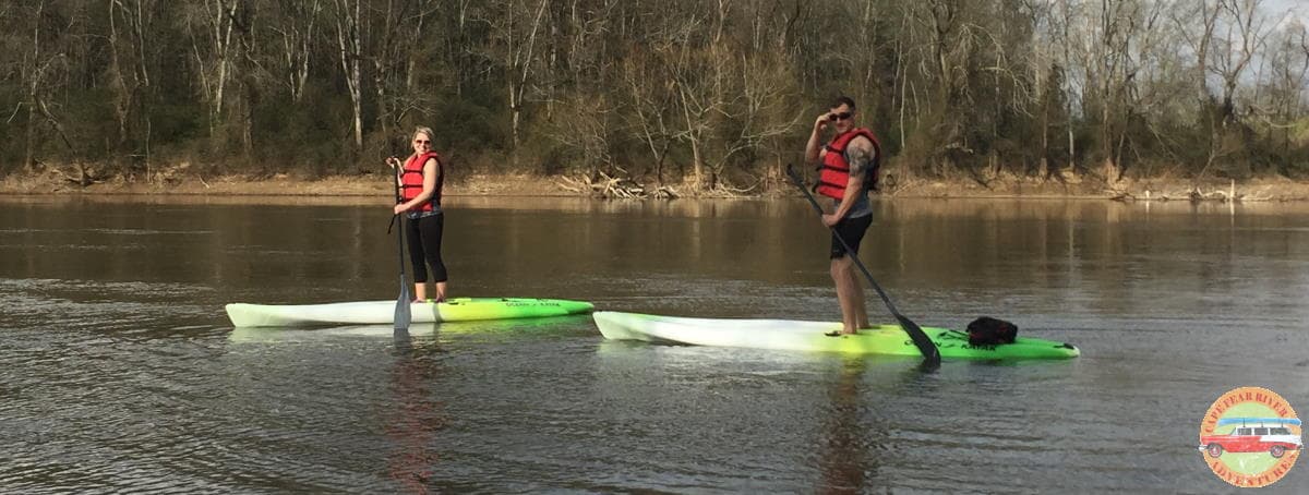 Intro to Paddle board class on Cape Fear River in Lillington, NC