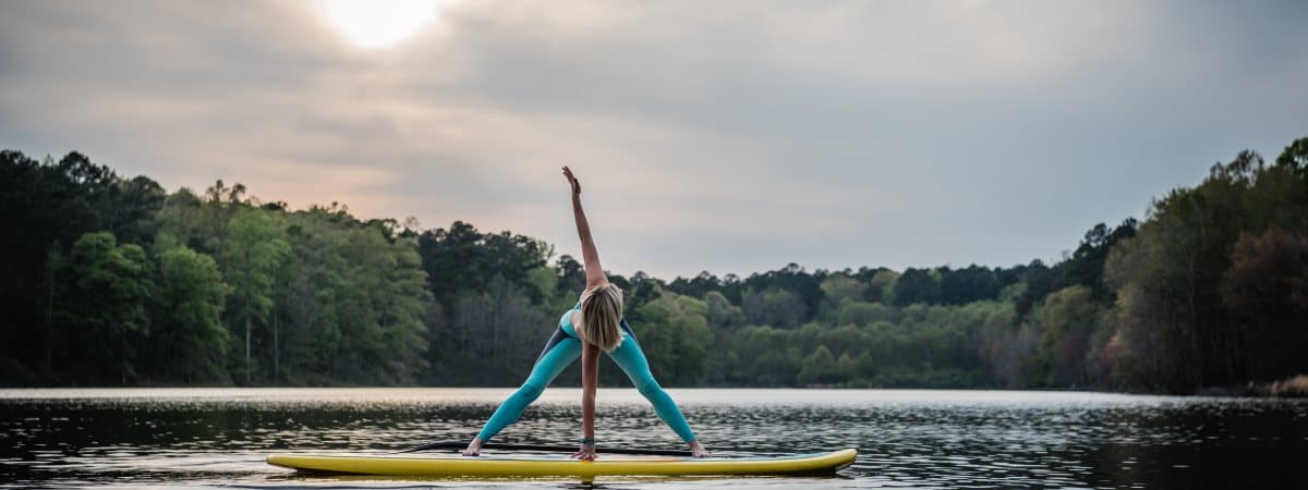 Paddleboard Yoga on Cape Fear River in Lillington, NC