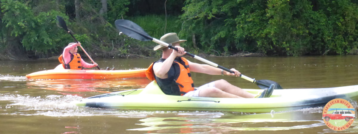 Kayaking Fayetteville, NC